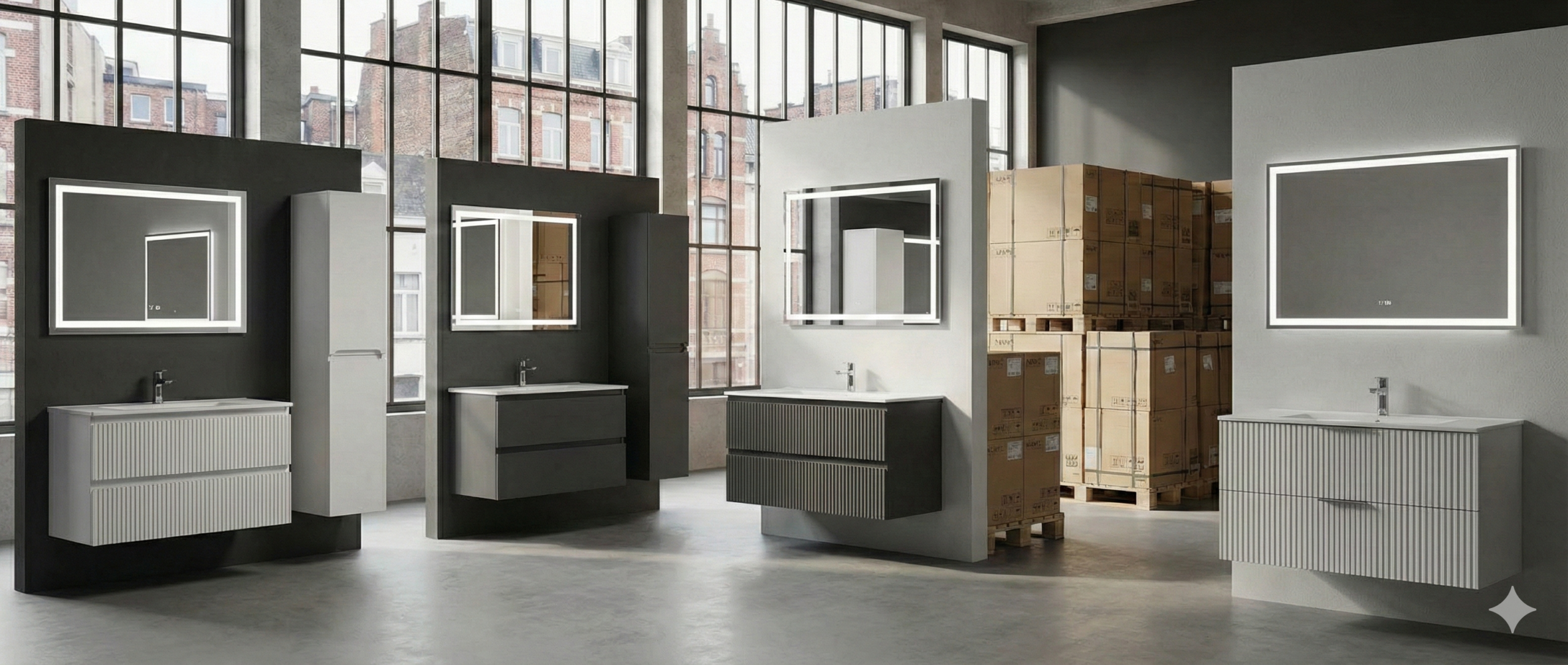 Stijlvolle Badkamermeubels & Sanitair – Groothandel voor Projecten in België