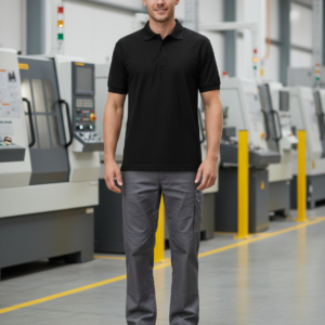 Groothandel B210 - Naples Poloshirt Zwart